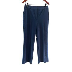 Worthington woman’s 6 wideleg high rise curvy trousers office siren blue